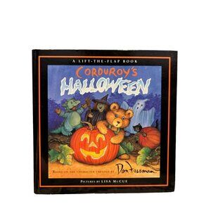 Corduroy’s Halloween A Lift-The-Flap Book‎ By Don Freeman Hardcover Very Good